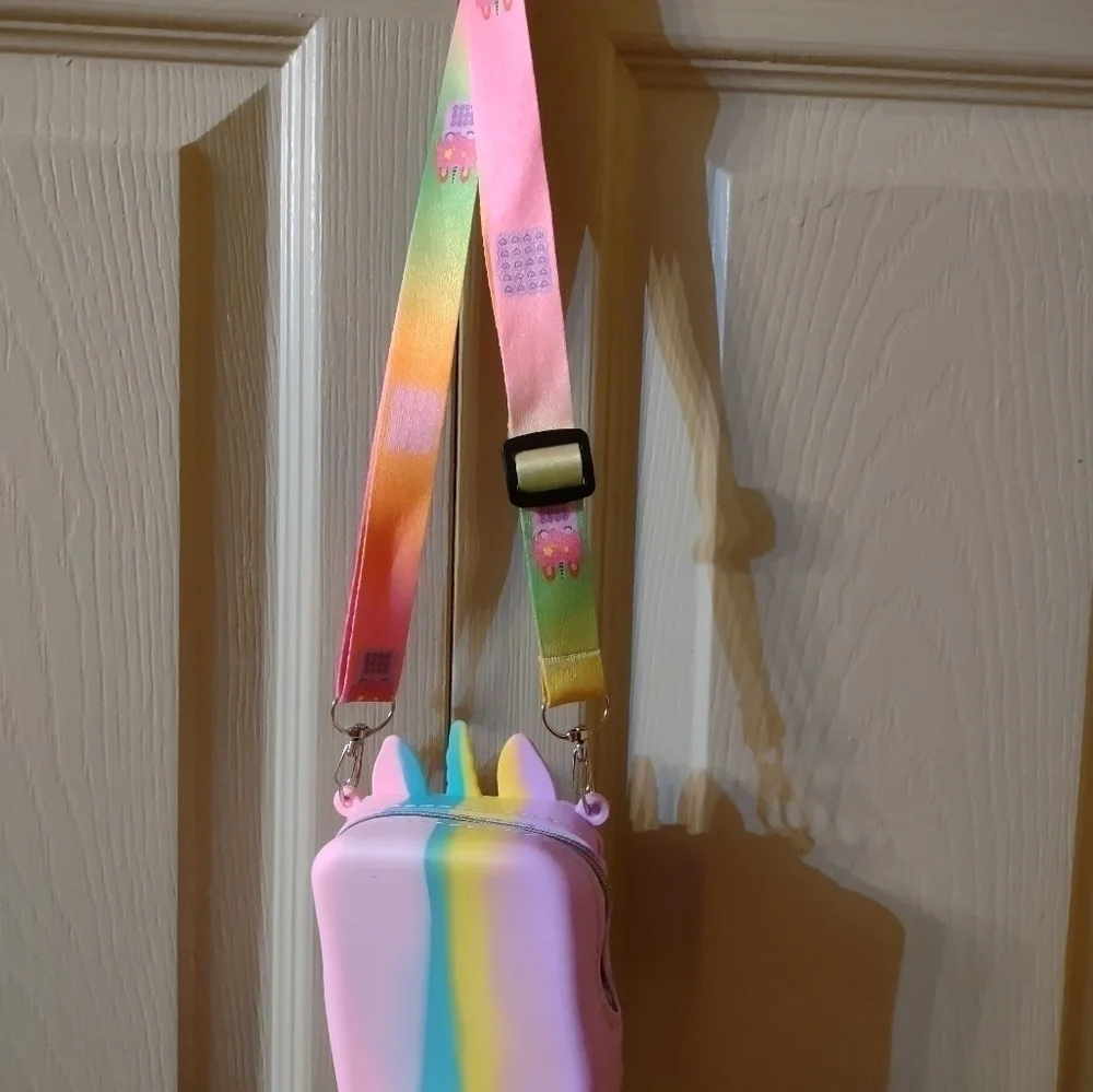 New Little Girls Unicorn pop it purse Christmas gift